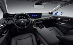 Interior of Toyota Mirai 2022