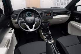 Interior design of Suzuki Ignis 2022