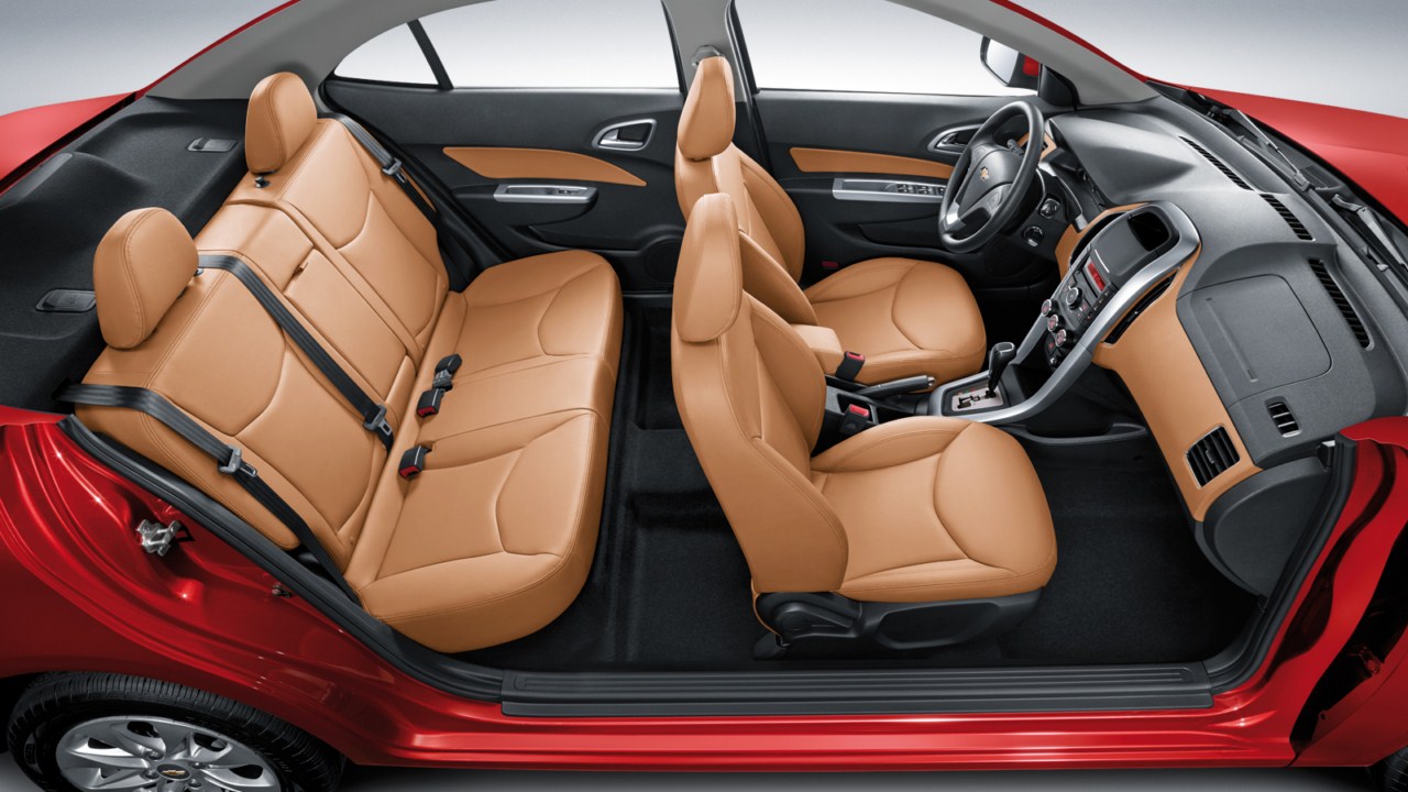 Interior of Chevrolet Optra