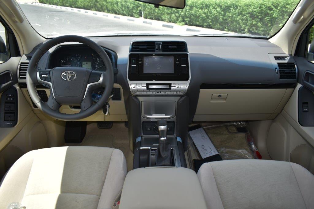 Interior Design of Toyota Prado TZ
