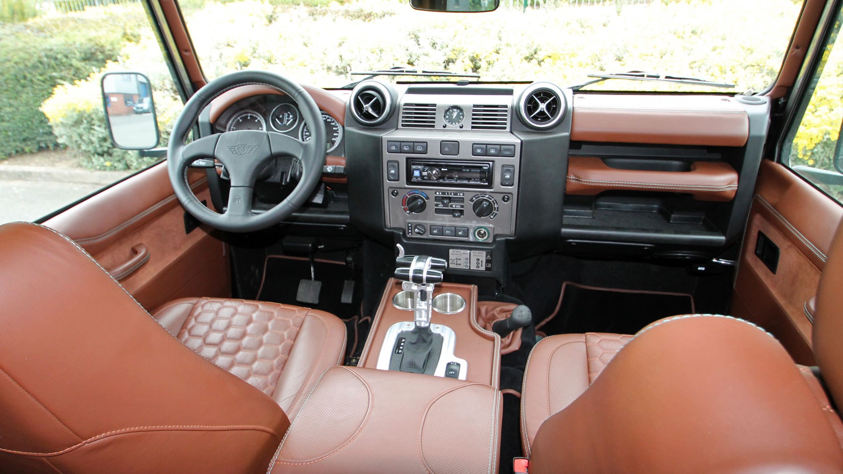 Interior Design of the Land Rover Defender 110 SW