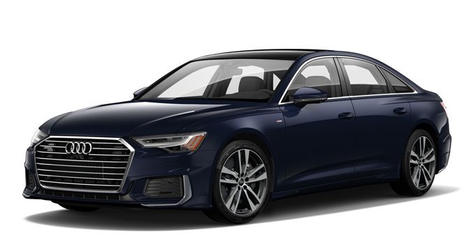 The exterior design of the Audi A6 Saloon