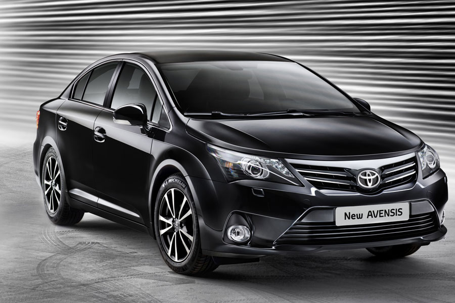 The exterior design of the Toyota Avensis