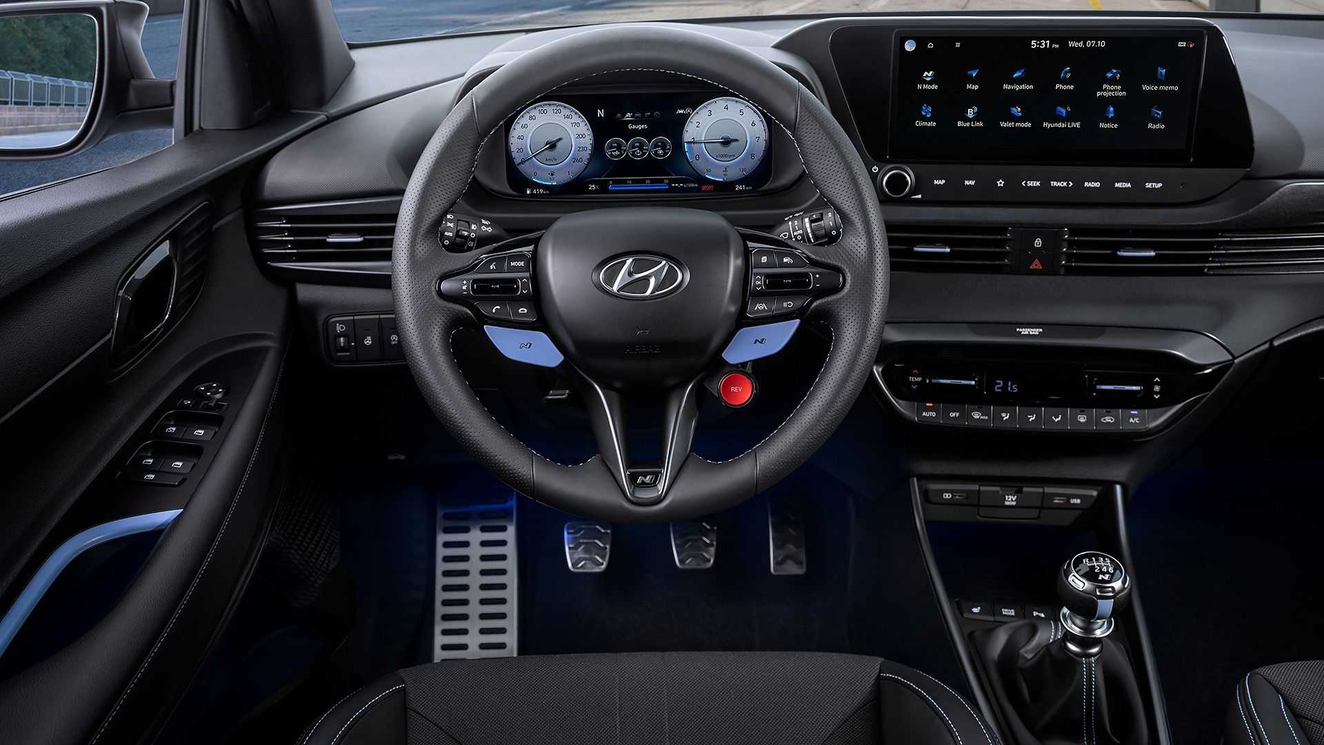 Hyundai Veloster N Interior